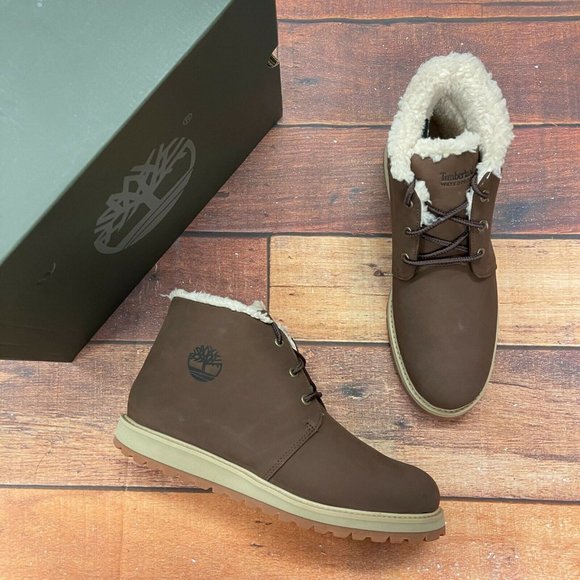 TIMBERLAND Other - Timberland Men's Richmond Ridge Waterproof Brown Chukka Snow Boots A2M7Z